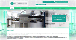 Desktop Screenshot of biosynergielabm.com